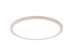 Flache LED Deckenleuchte AUREO Weiß, dimmbar, RGB Farbwechsler, Ø 29cm
