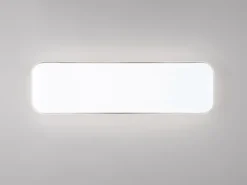 Flache LED Deckenleuchte BLANCA dimmbar, Warmweiß, Breite 60cm