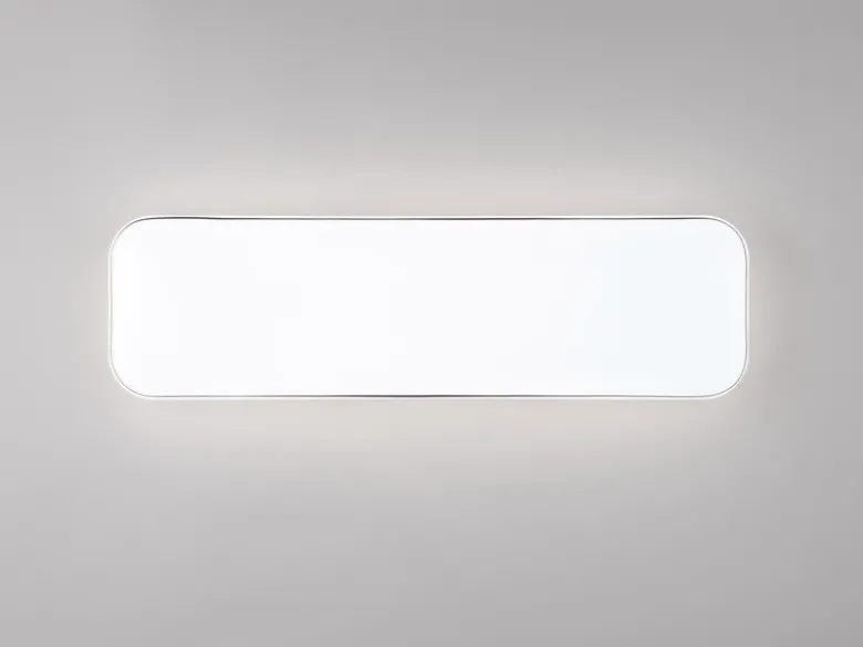Flache LED Deckenleuchte BLANCA dimmbar, Warmweiß, Breite 60cm