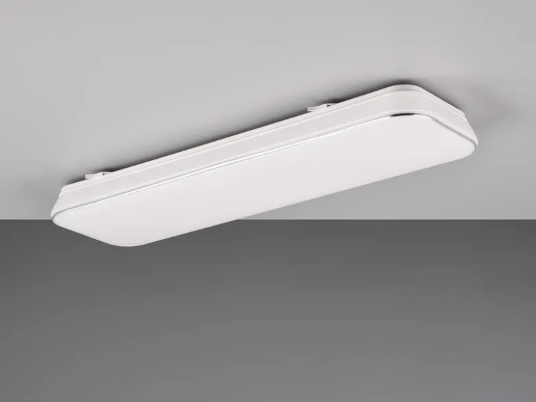 Flache LED Deckenleuchte BLANCA dimmbar, Warmweiß, Breite 60cm