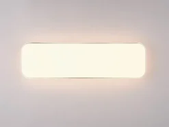 Flache LED Deckenleuchte BLANCA dimmbar, Warmweiß, Breite 60cm