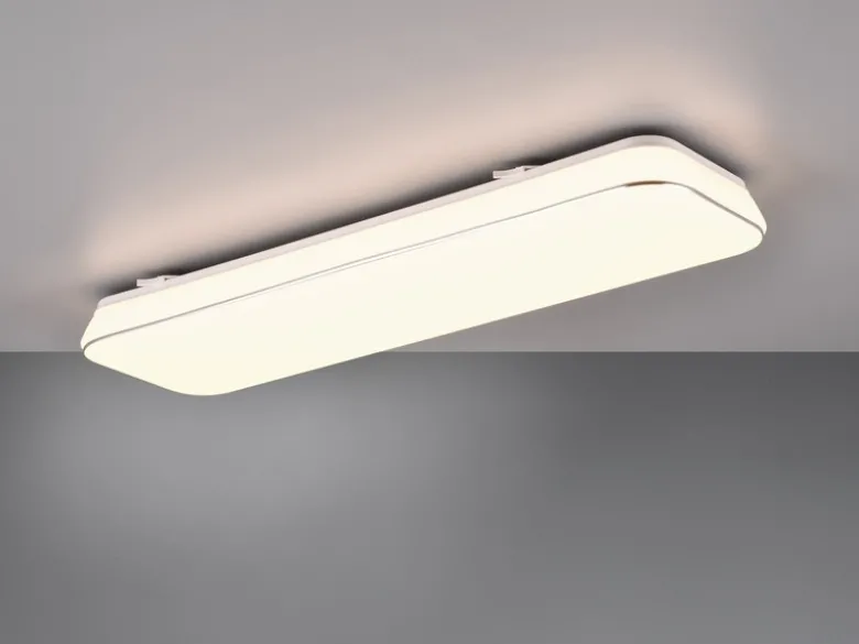 Flache LED Deckenleuchte BLANCA dimmbar, Warmweiß, Breite 60cm
