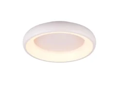 Flache LED Deckenleuchte CARDONA Weiß, dimmbar & 3 Lichtfarben, Ø 46,5cm