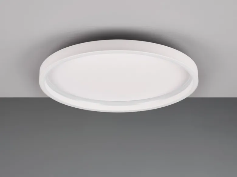 Flache LED Deckenleuchte ROTONDA Weiß Rund, Ø 35cm