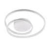 Flache LED Deckenleuchte ZIBAL Weiß, stufenweise dimmbar, Ø 39cm