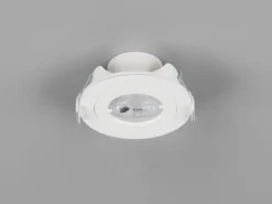 Flacher LED Einbaustrahler 230V dimmbar 3er Set Badezimmer geeignet 4000K Ø 8cm