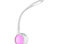 Flex LED Schreibtischlampe TARRON, dimmbar, Sockel mit Farbwechsel