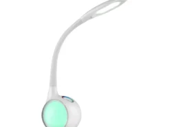 Flex LED Schreibtischlampe TARRON, dimmbar, Sockel mit Farbwechsel