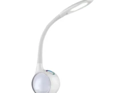 Flex LED Schreibtischlampe TARRON, dimmbar, Sockel mit Farbwechsel