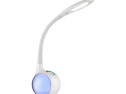 Flex LED Schreibtischlampe TARRON, dimmbar, Sockel mit Farbwechsel