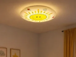 Fröhliche Deckenschale SUNNY Deckenleuchte (Ø 35cm) mit bruchsicherem Schirm