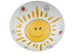 Fröhliche LED Deckenschale SUNNY Deckenleuchte (Ø 35cm) mit bruchsicherem Schirm