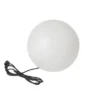 Garten Kugelleuchte mit Erdspieß, 3m Kabel IP65 & smarter LED, Ø38cm