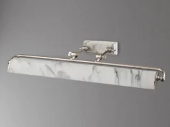 Große Bilderleuchte WINCHFIELD verstellbar, Marmoroptik, Breite 70cm