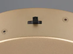 Große dimmbare LED Pendelleuchte DARVIN in Gold, Breite 84cm