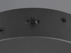 Große dimmbare LED Pendelleuchte DARVIN Schwarz, Breite 84cm