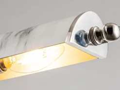 Große LED Bilderleuchte in Marmoroptik, verstellbar, Breite 70cm