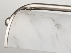 Große LED Bilderleuchte in Marmoroptik, verstellbar, Breite 70cm