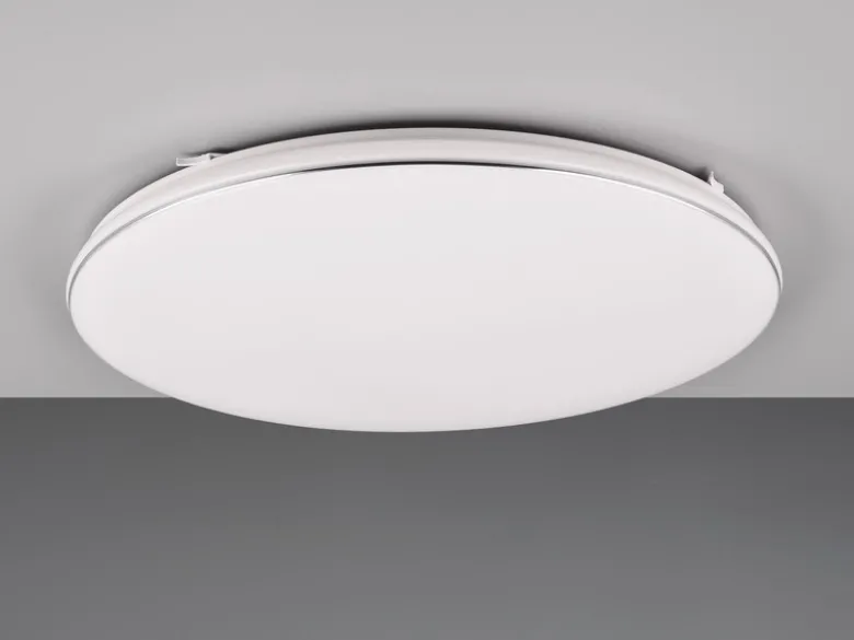 Große LED Deckenleuchte BLANCA flach, hell & dimmbar, Warmweiß Ø 53cm