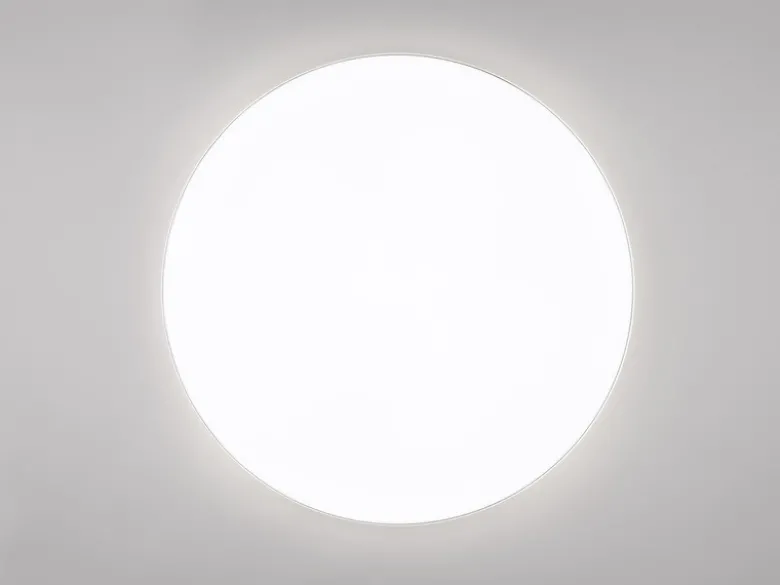 Große LED Deckenleuchte BLANCA flach, hell & dimmbar, Neutralweiß Ø 53cm