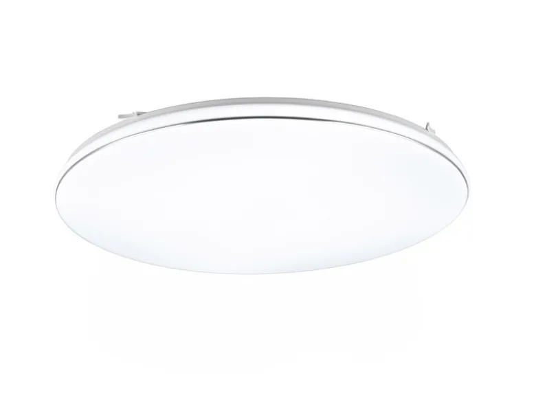 Große LED Deckenleuchte BLANCA flach, hell & dimmbar, Neutralweiß Ø 53cm