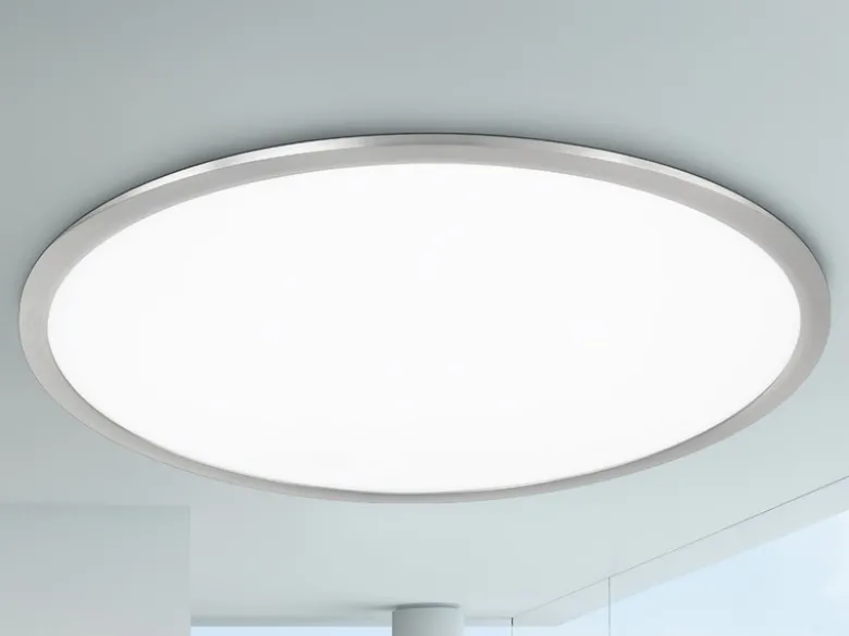 Große LED Deckenleuchte PHOENIX extrem flach & rund, dimmbar, Ø 62cm