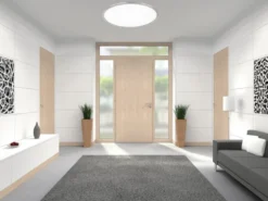 Große LED Deckenleuchte PHOENIX extrem flach & rund, dimmbar, Ø 62cm