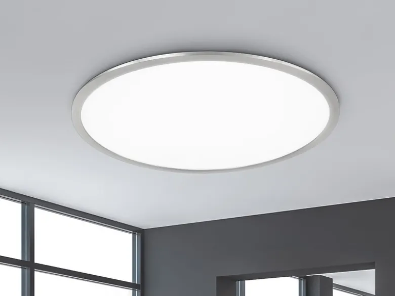 Große LED Deckenleuchte PHOENIX extrem flach & rund, dimmbar, Ø 62cm