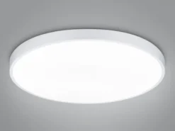 Große LED Deckenleuchte WACO Weiß extern dimmbar, hell mit 12.400 Lumen Ø 75cm