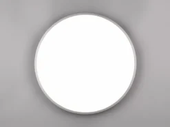 Große LED Deckenleuchte YUMA flach & hell mit Fernbedienung dimmbar, Ø 100cm