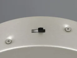 Große LED Pendelleuchte AMADOR Silber, dimmbar & Lichtfarbe einstellbar Ø 75cm