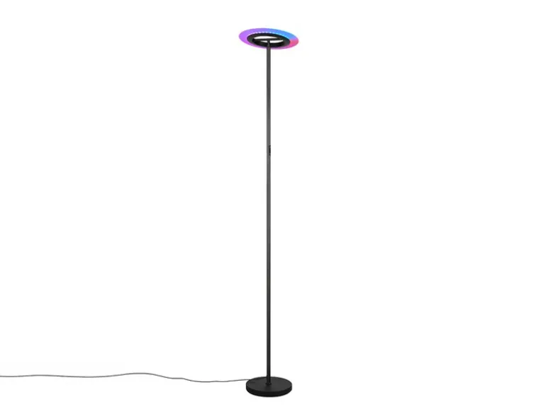 Große LED Stehlampe SAMBA mit RGBW Farbwechsel und Fernbedienung, Höhe 175cm
