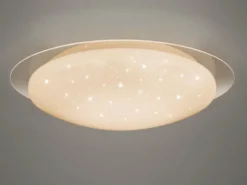 Große LED Sternenhimmel Deckenlampe FRODO mit Fernbedienung, dimmbar, Ø 72cm