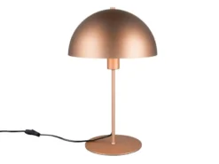 Große LED Tischleuchte aus Metall Coffee in Pilzform, Höhe 45cm