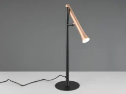 Große LED Tischleuchte FIATO dimmbar & schwenkbar, Höhe 53cm