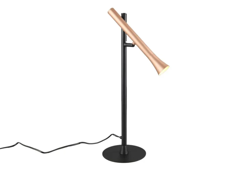 Große LED Tischleuchte FIATO dimmbar & schwenkbar, Höhe 53cm