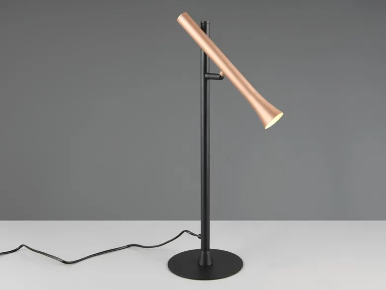 Große LED Tischleuchte FIATO dimmbar & schwenkbar, Höhe 53cm