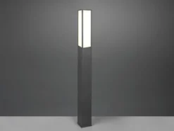 Große LED Wegeleuchte FUERTE in Anthrazit, IP54, Höhe 155cm