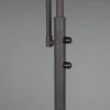 Großer LED Deckenfluter im Landhausstil mit Leselampe, Höhe 184cm