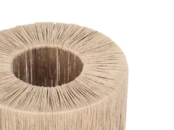 Große Tischleuchte SMILLA aus Jute Natur im Boho Stil, Höhe 45cm