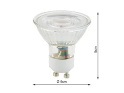 GU10 LED - 345 Lumen, Warmweiß Lichtfarbe & dimmbar stufenweise einstellbar