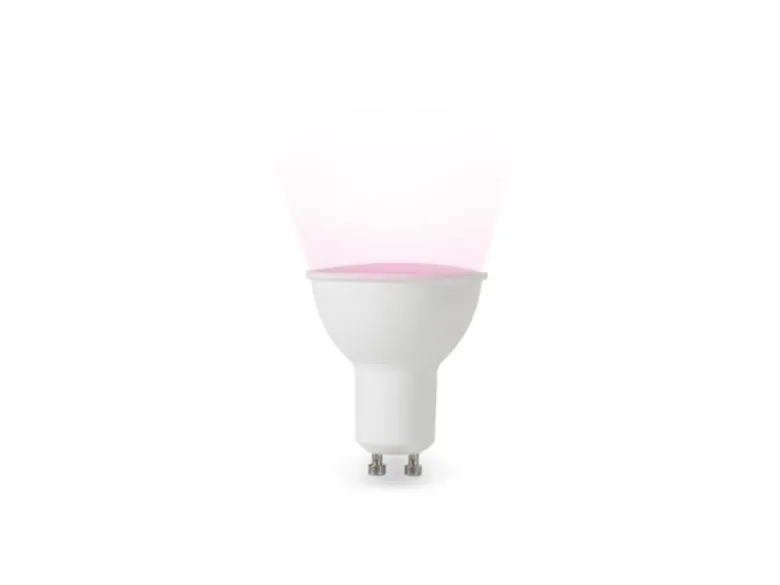 GU10 LED WIFI, 4,9 Watt 350 Lumen, 2700-6500 Kelvin, RGB, Ø5cm per App steuerbar