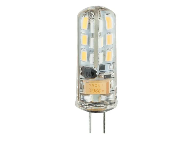 GU4 LED - 1,5 Watt, 140 Lumen, 12 Volt, 3000 Kelvin warmweiß - nicht dimmbar