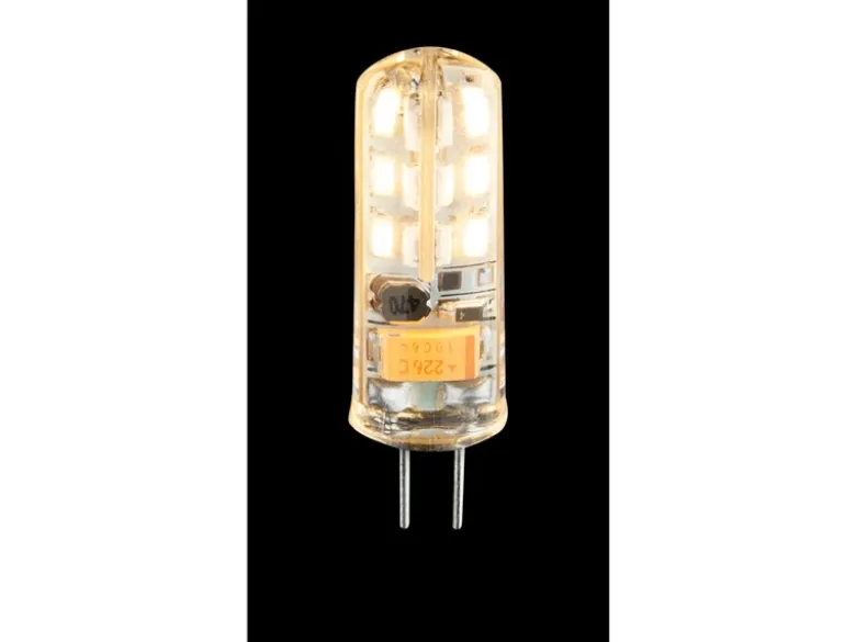 GU4 LED - 1,5 Watt, 140 Lumen, 12 Volt, 3000 Kelvin warmweiß - nicht dimmbar