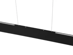 Höhenverstellbare LED Pendelleuchte GALWAY dimmbar, Schwarz Breite 150cm