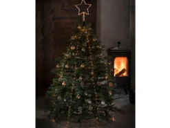 Hängende LED Christbaum Lichterkette mit Stern für Innen 274 LED´s -