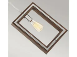 Hängende LED Wandleuchte 2 in 1 Wand- & Pendelleuchte, 4-stufig verstellbar