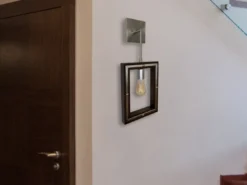 Hängende Wandleuchte WESTERLY 2 in 1 Wand- & Pendelleuchte, 4-stufig verstellbar