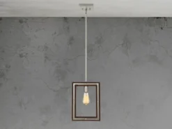 Hängende Wandleuchte WESTERLY 2 in 1 Wand- & Pendelleuchte, 4-stufig verstellbar