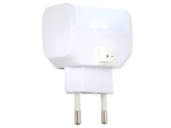 Ideales LED Nachtlicht CHASER Orientierungsleuchte mit Schalter für Steckdose